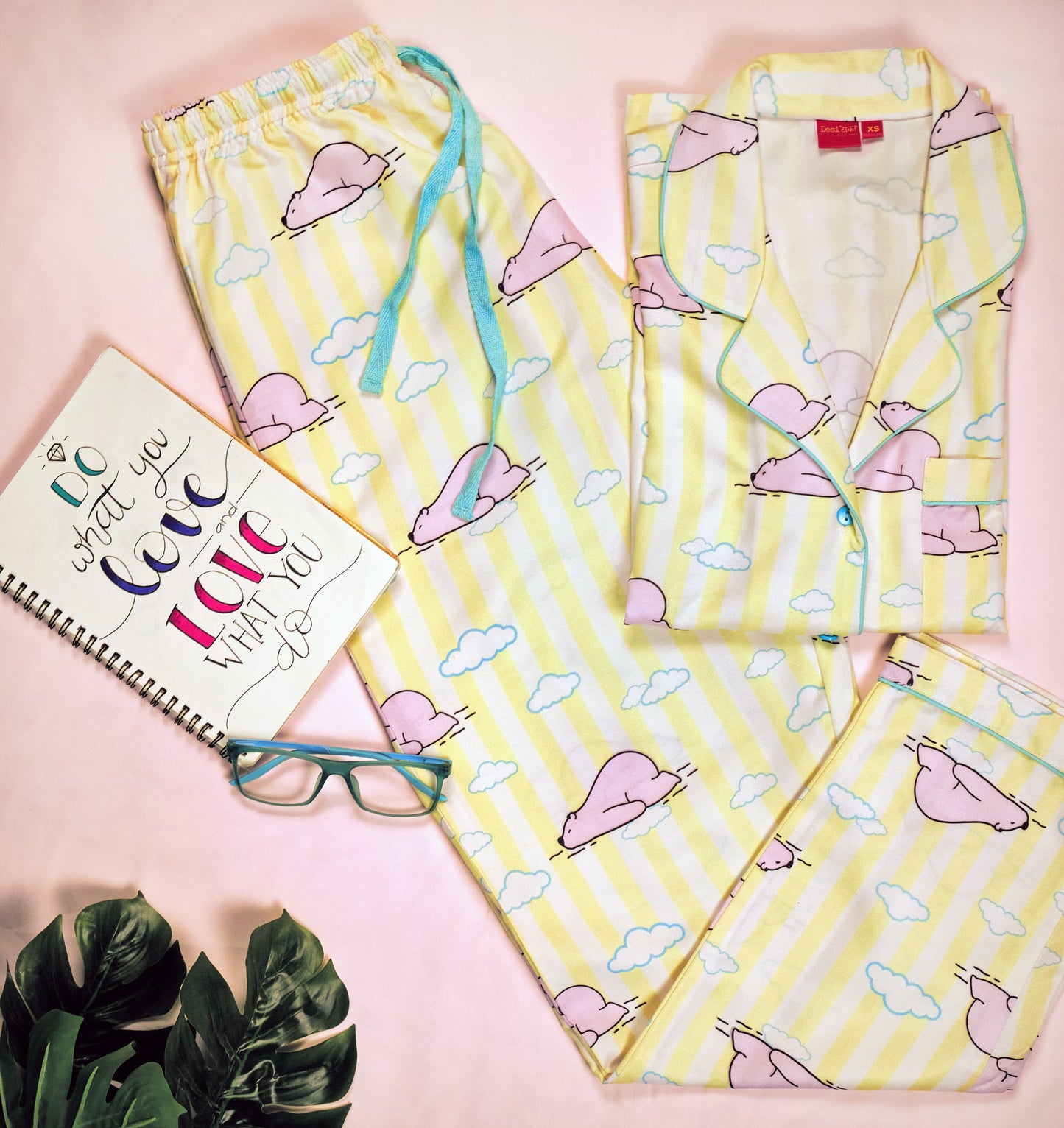 Sleepy Bear Twinning Pajama Set