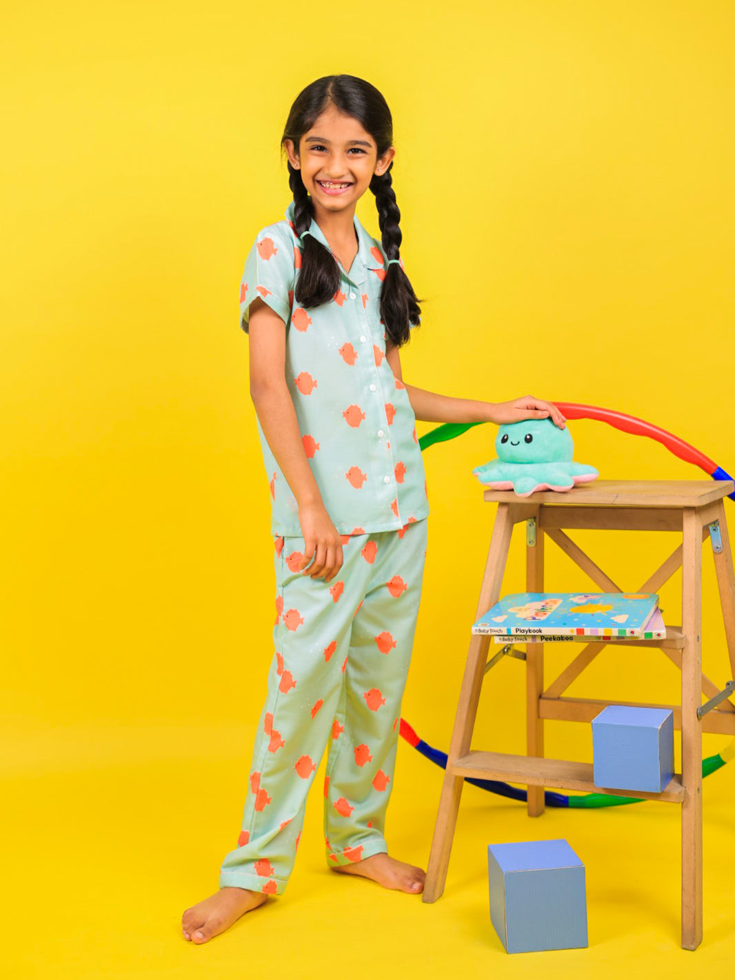 Fish Pajama Set for Kids