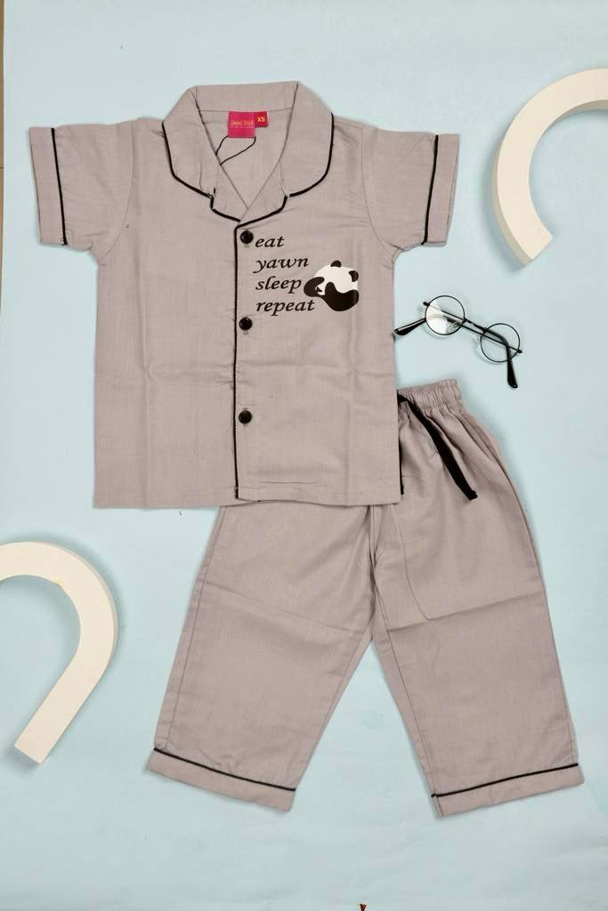 Panda Pajama Set for Kids