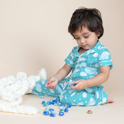 Clouds Pajama Set for Kids