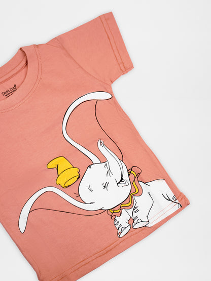 Dumbo Print Half Sleeve Tshirt & Short Co-Ord Set