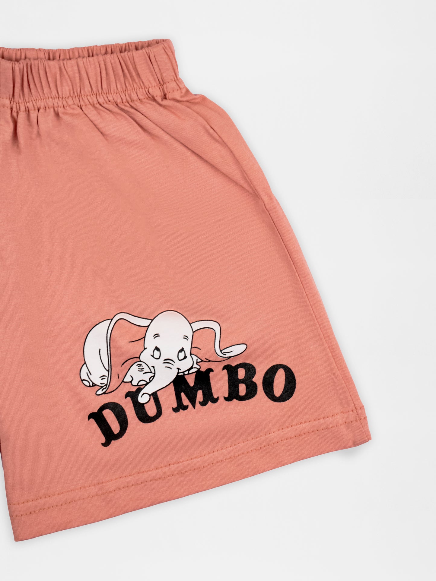 Dumbo Print Half Sleeve Tshirt & Short Co-Ord Set