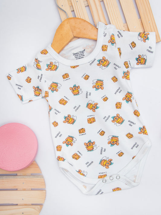 Say Cheese Romper for Baby