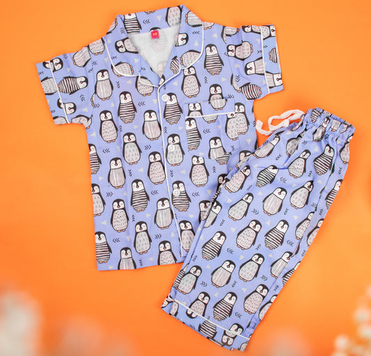 Penguin Pajama Set for Kids