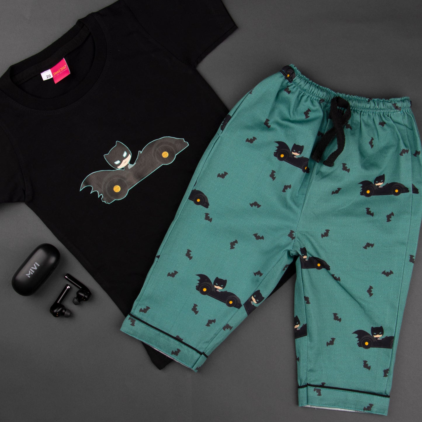 The Batmobile Pajama Set for Kids