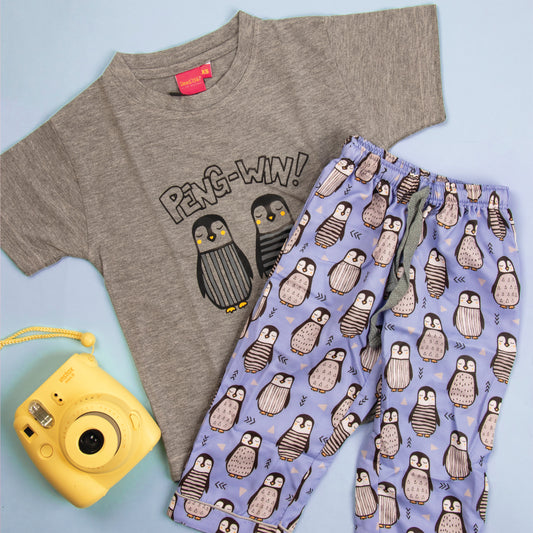 Penguins Pajama Set for Kids