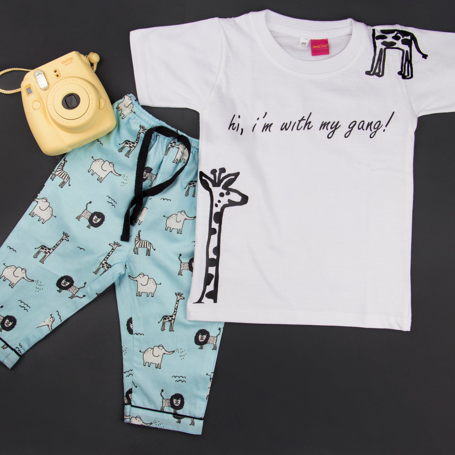 Animal Kingdom Pajama Set for Kids