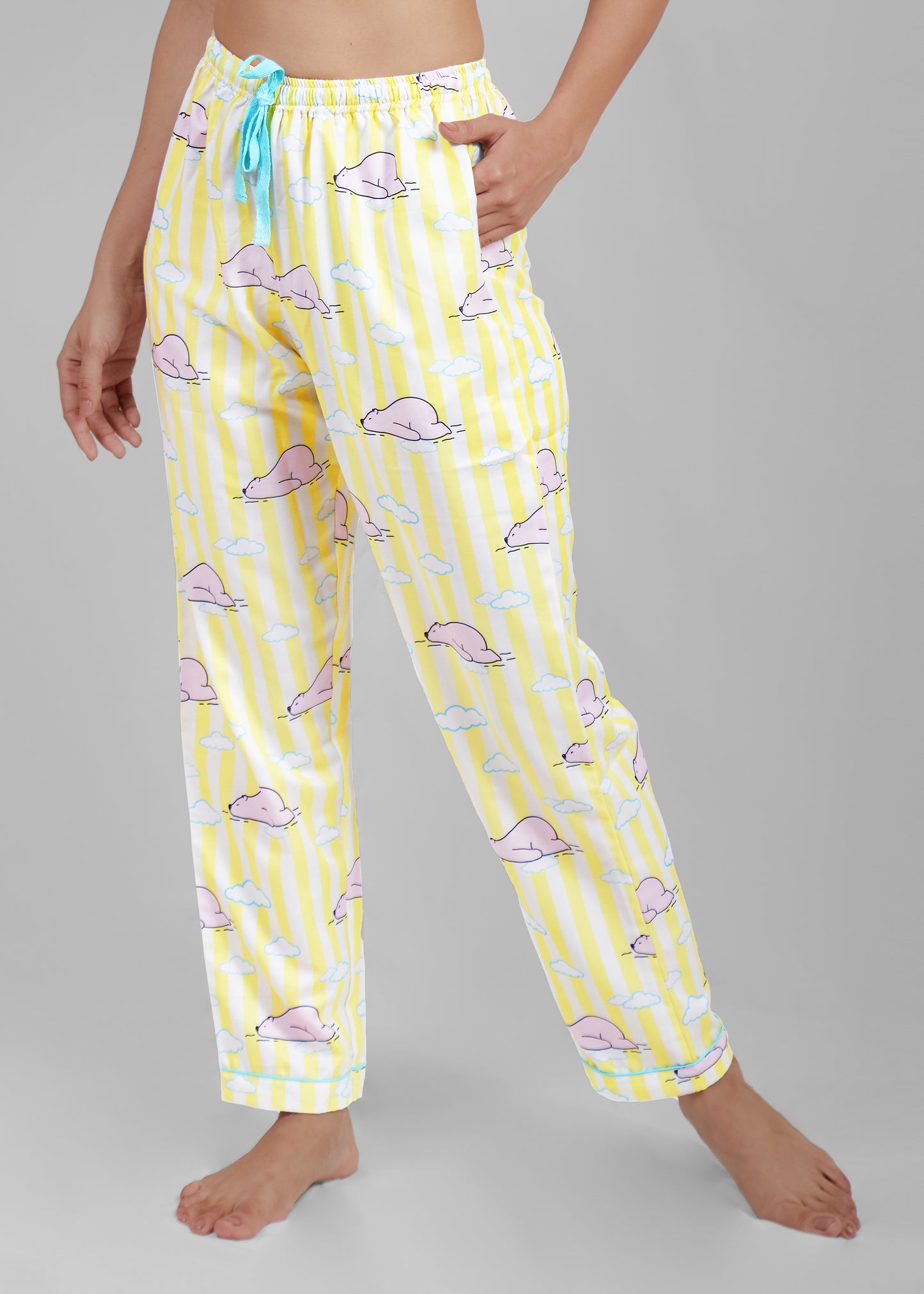 Sleepy Bear Pajama Set for Women