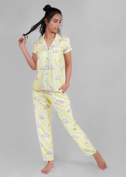 Sleepy Bear Pajama Set for Women