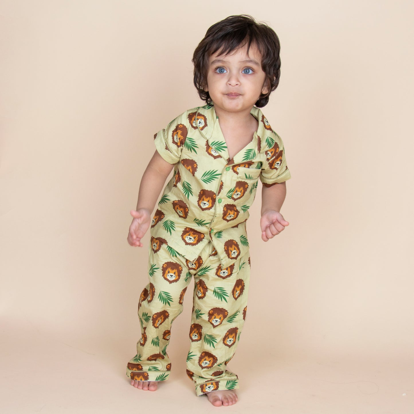 Lion Pajama Set for Kids