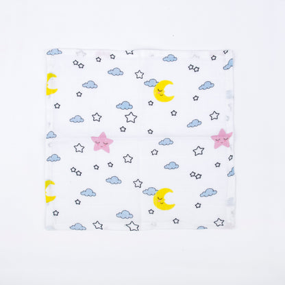 Night Sky Bamboo Muslin Swaddle for Baby