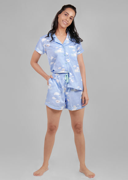 Wolly The Sheep Shorts & Shirt Set for Women