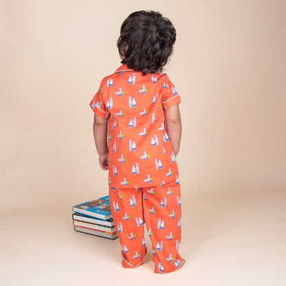 Surfer Pajama Set for Kids